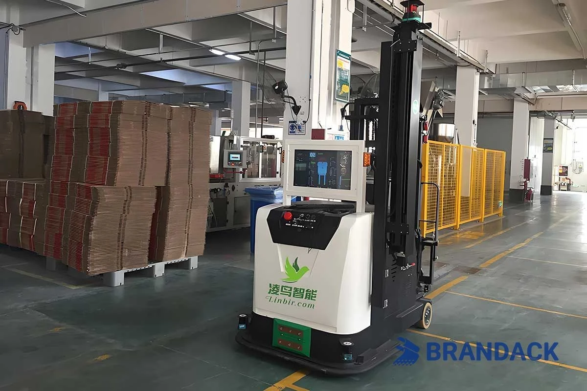 Forklift AGV Tak Berawak - Inovasi Teknologi Pergudangan